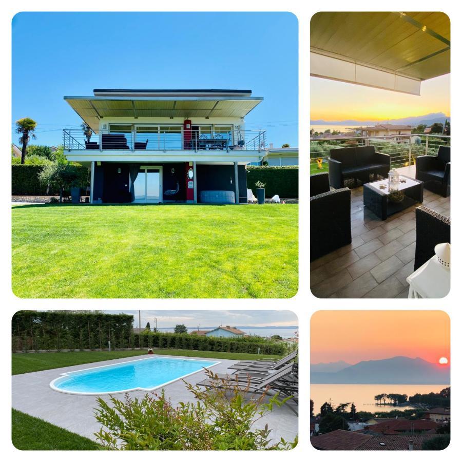 Lhv Garda Lake - Private Pool And Spa Bardolino Ngoại thất bức ảnh